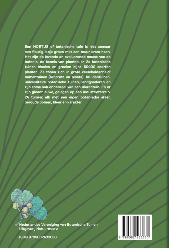 Botanische tuinen in Nederland achterkant