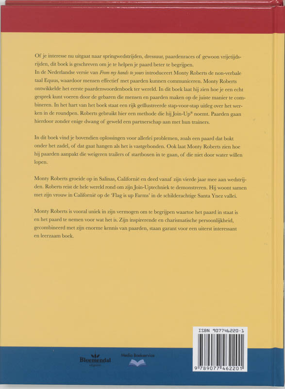 Mijn trainingsmethoden in woord en beeld achterkant