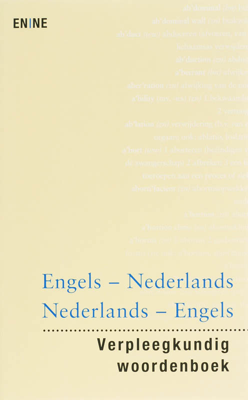 Verpleegkundig woordenboek
