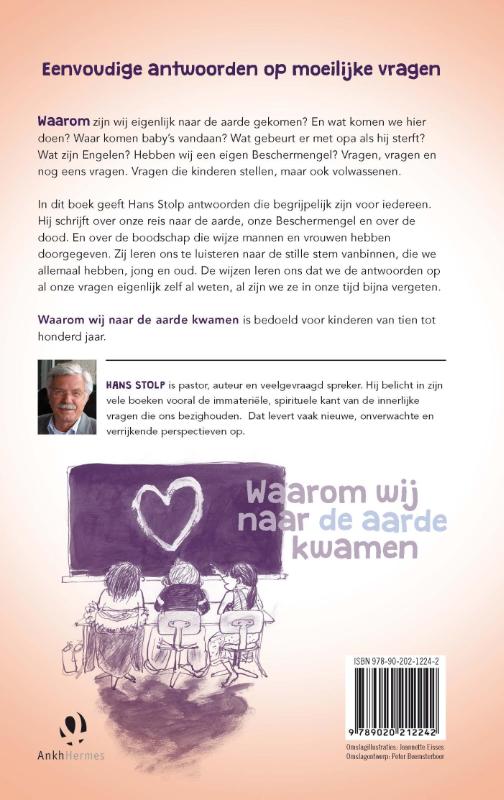 Waarom wij naar de aarde kwamen achterkant