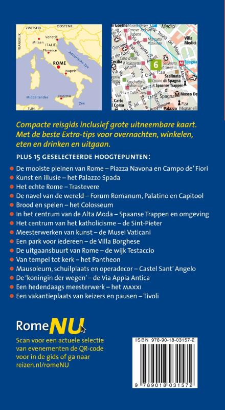 Rome / ANWB Extra achterkant