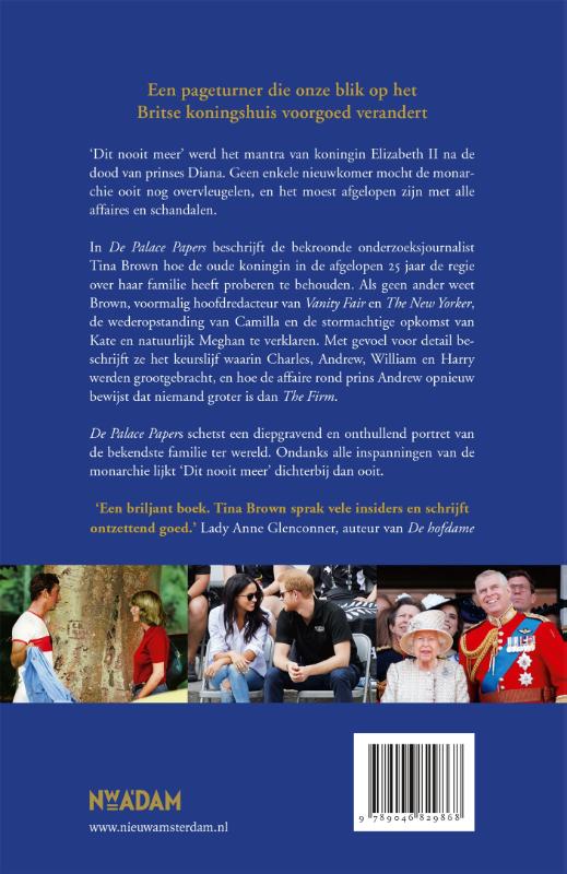 De Palace Papers achterkant