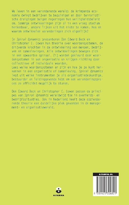 Spiral Dynamics achterkant