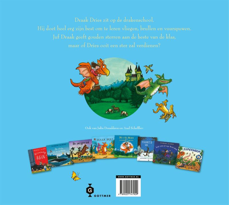 Draak Dries achterkant