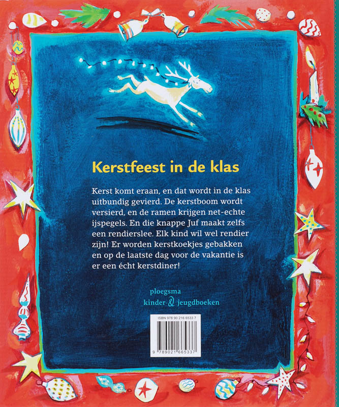 Kerstfeest In De Klas achterkant