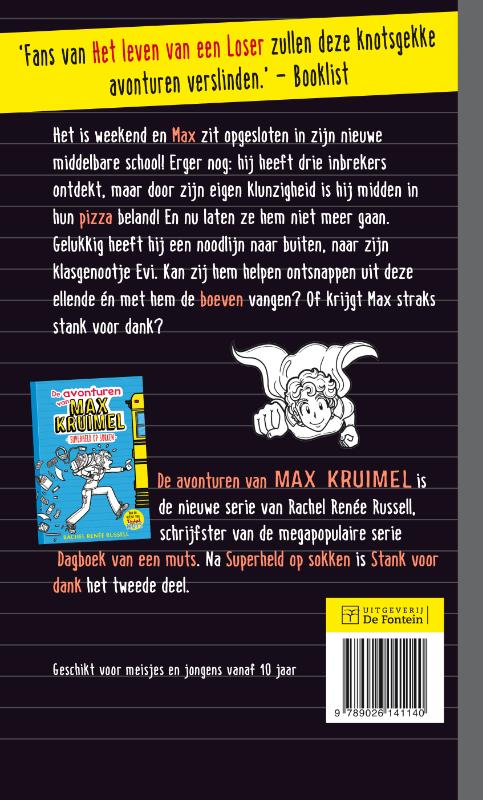 Stank voor dank / De avonturen van Max Kruimel / 2 achterkant