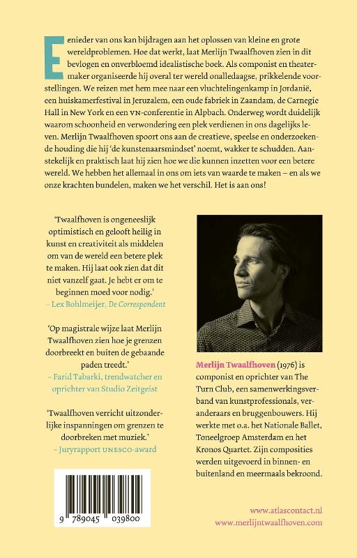 Het is aan ons achterkant