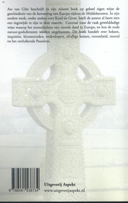 De kerstening van Europa tijdens de Middeleeuwen achterkant