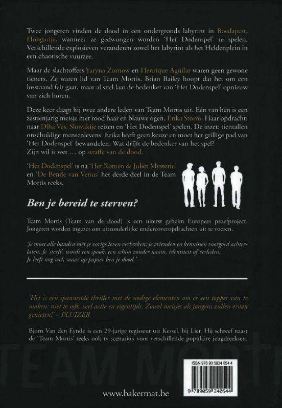 Het dodenspel achterkant