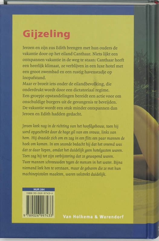 Gijzeling achterkant