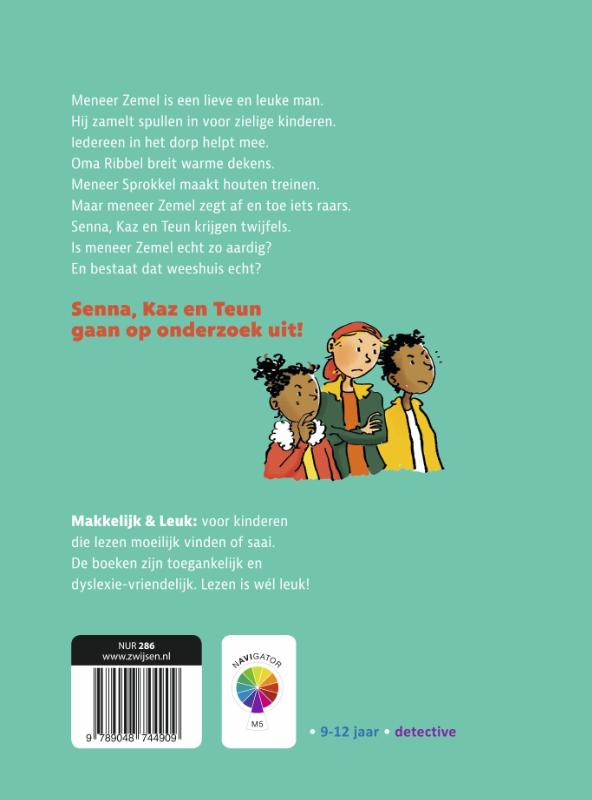 De leuke bedrieger / Makkelijk & Leuk achterkant