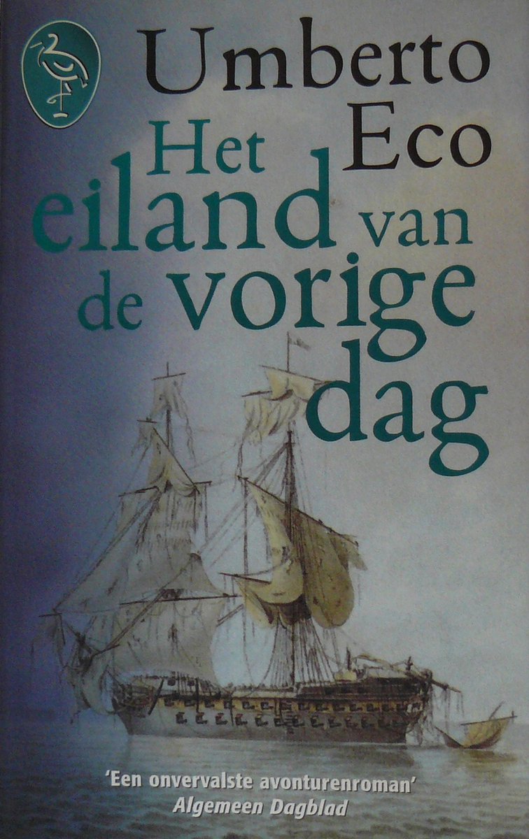 Het eiland van de vorige dag / Ooievaar