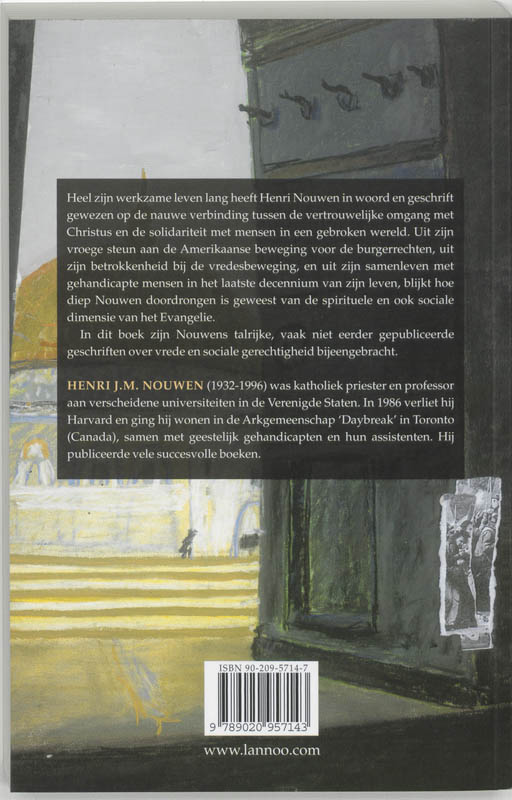 Weg Naar Vrede achterkant