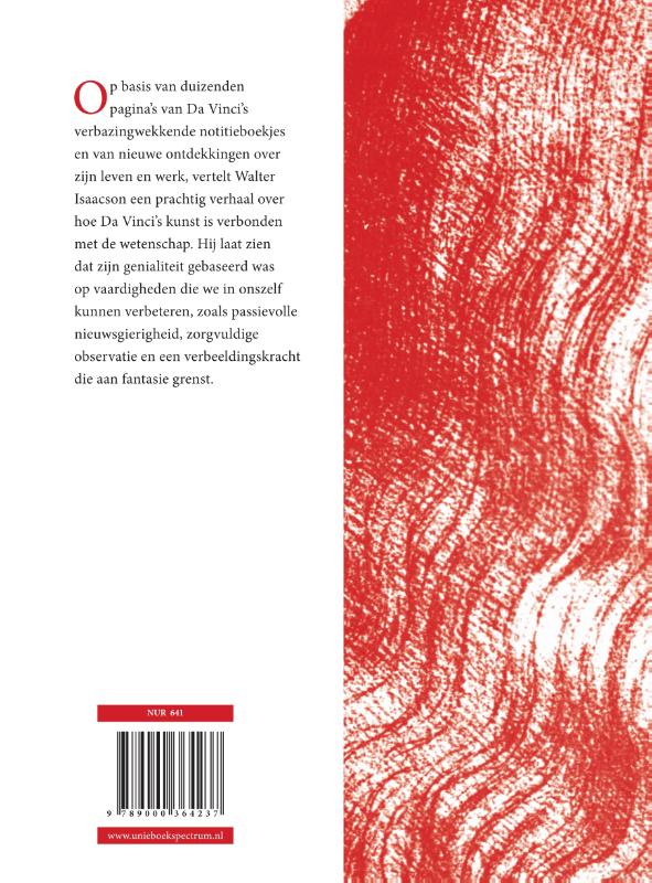 Leonardo da Vinci achterkant