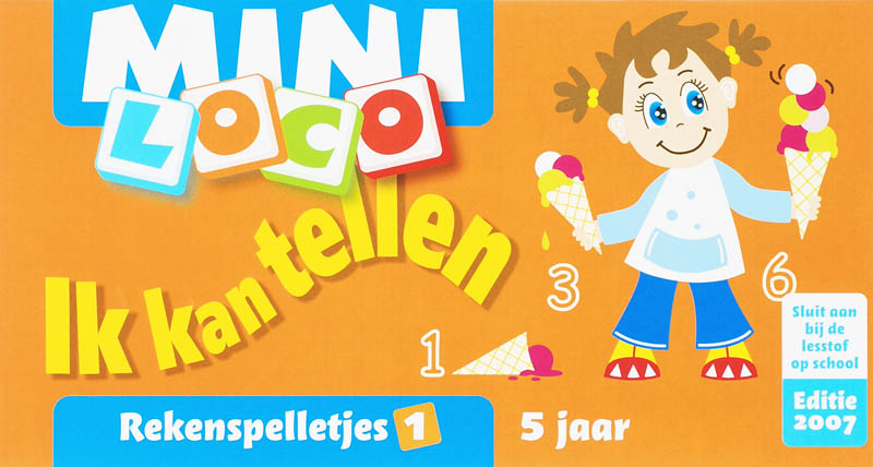 Mini Loco 1 Ik kan tellen Rekenspelletjes