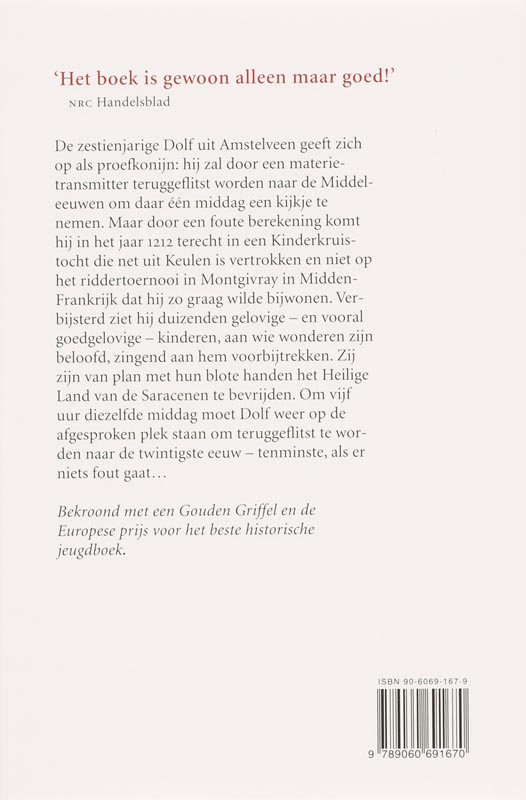 Kruistocht in spijkerbroek achterkant