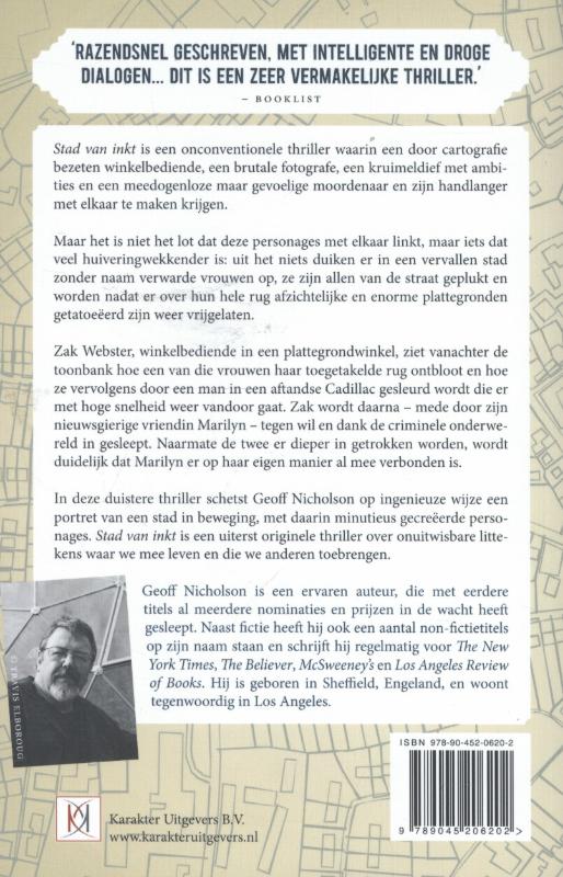 Stad van inkt achterkant