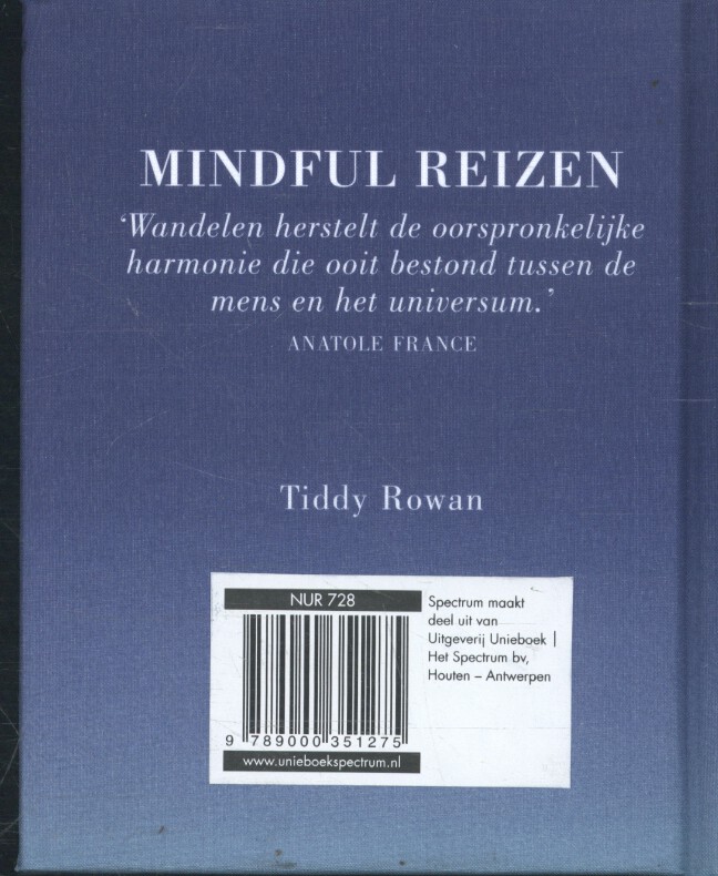 Het kleine boek vol mindful reizen achterkant