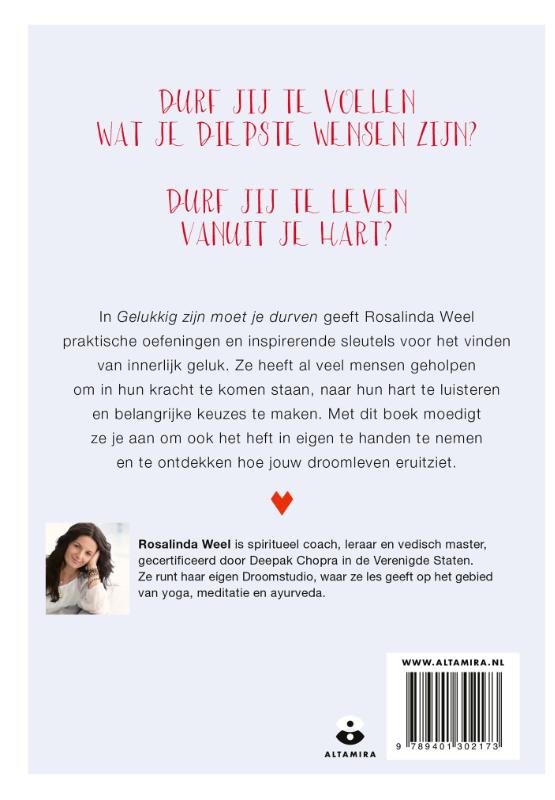 Gelukkig zijn moet je durven achterkant