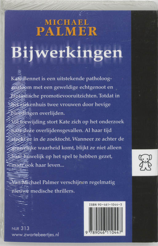 Zwarte Beertje 3124 Bijwerkingen achterkant