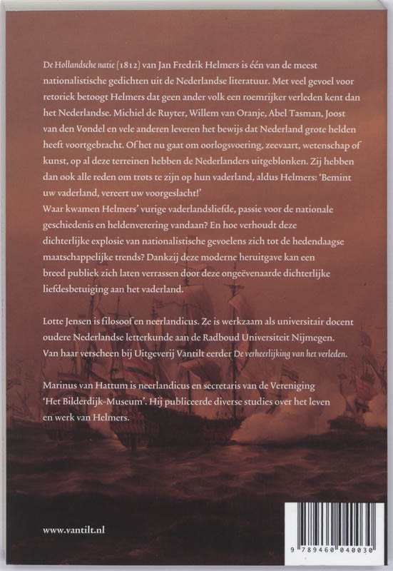 De Hollandsche Natie achterkant