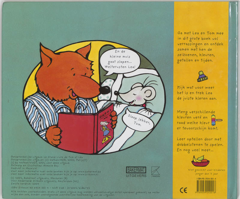Het Grote Boek Van Tom En Lea achterkant