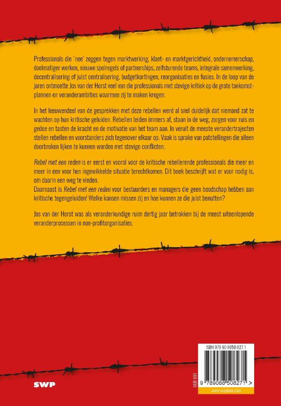 Rebel met een reden achterkant