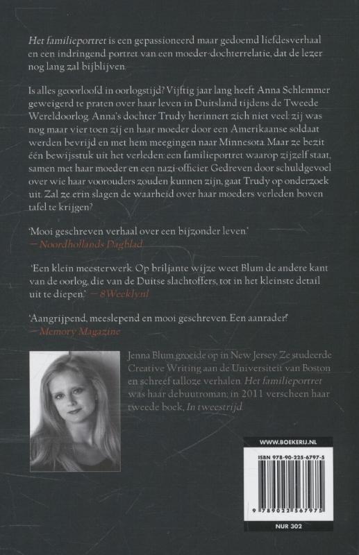 Het familieportret achterkant