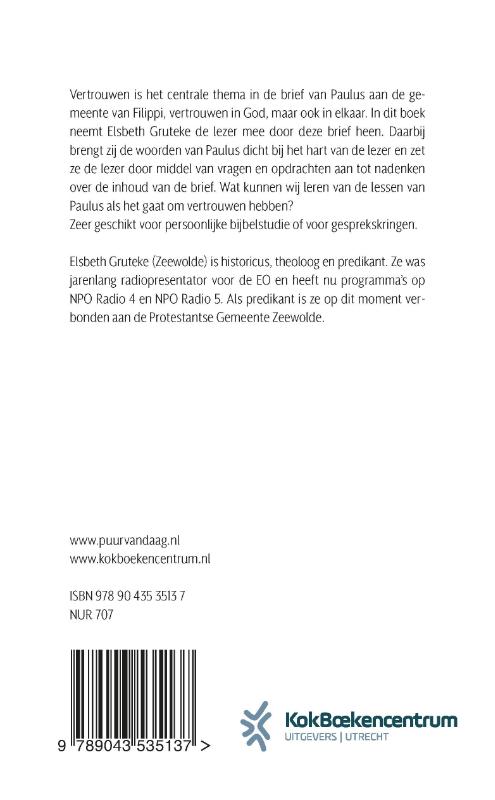 PUUR! Geloof - Vertrouwen achterkant