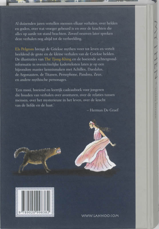 Griekse mythen achterkant