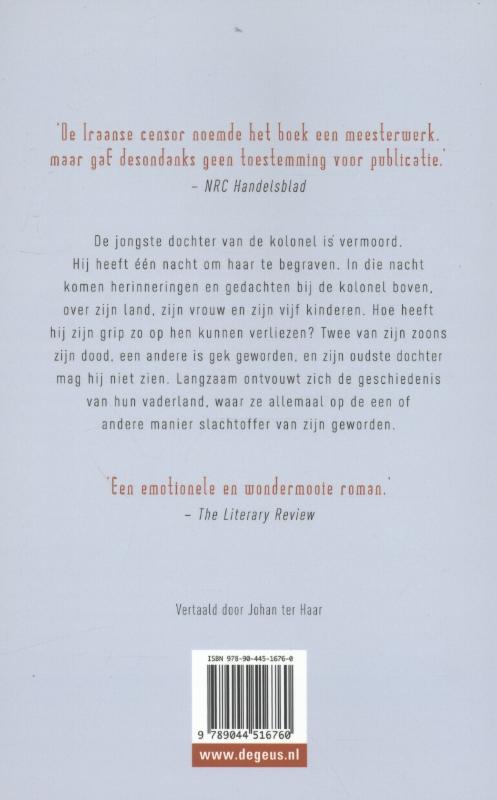 De kinderen van de kolonel achterkant