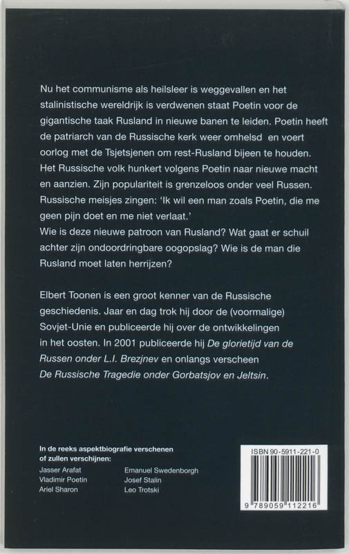 Vladimir Poetin achterkant