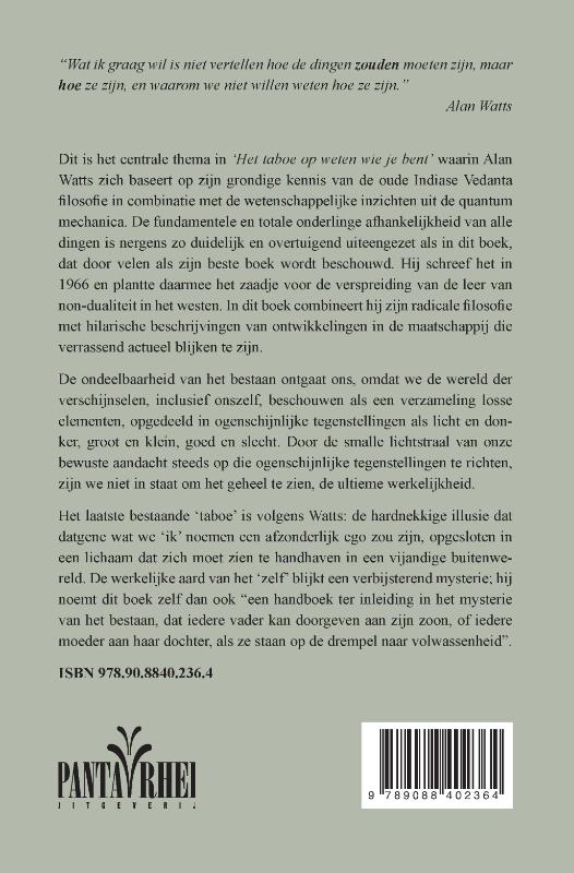 Het taboe op weten wie je bent achterkant