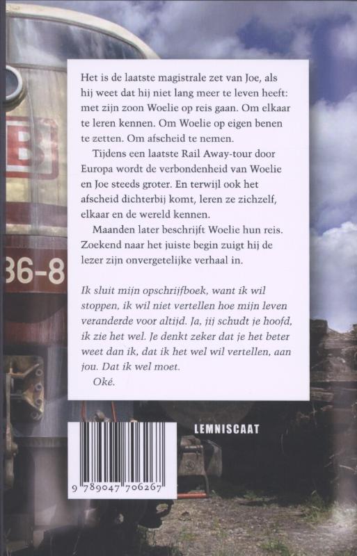 Joe en ik achterkant