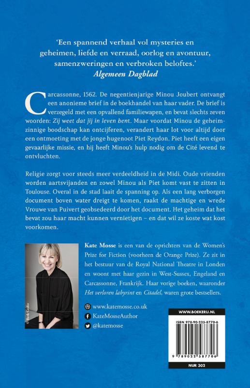 Tijden van vuur achterkant