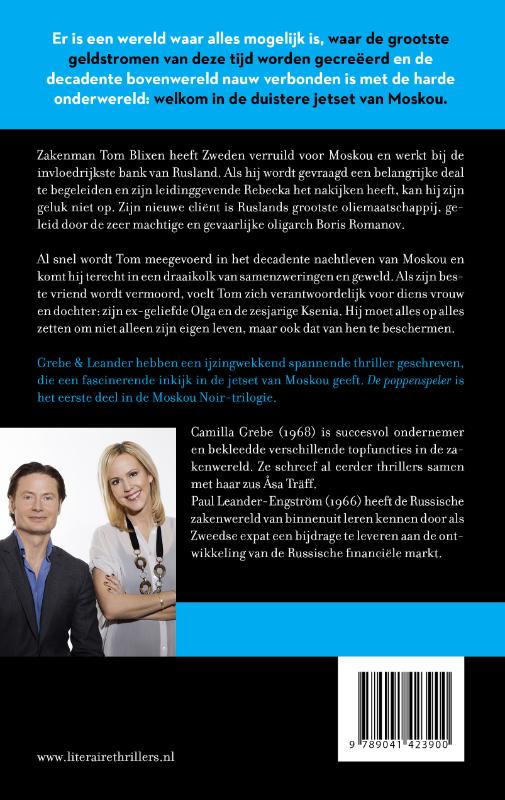 De poppenspeler / Moskou Noir / 1 achterkant