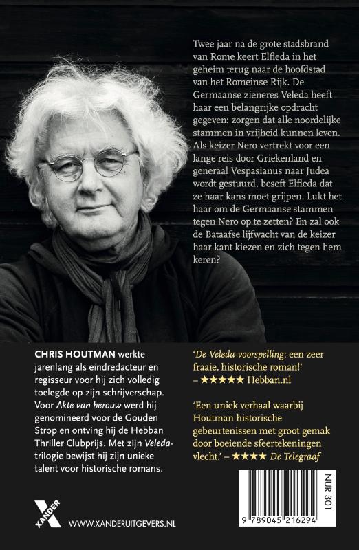 De Veleda vloek achterkant