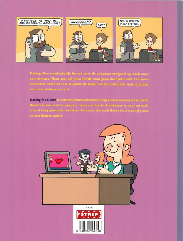 Action packed / Dating for Geeks / 6 achterkant