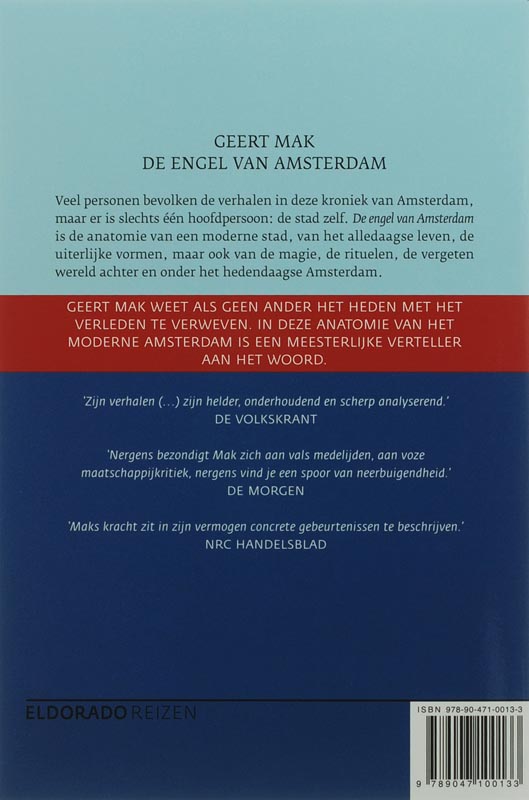 De Engel Van Amsterdam achterkant