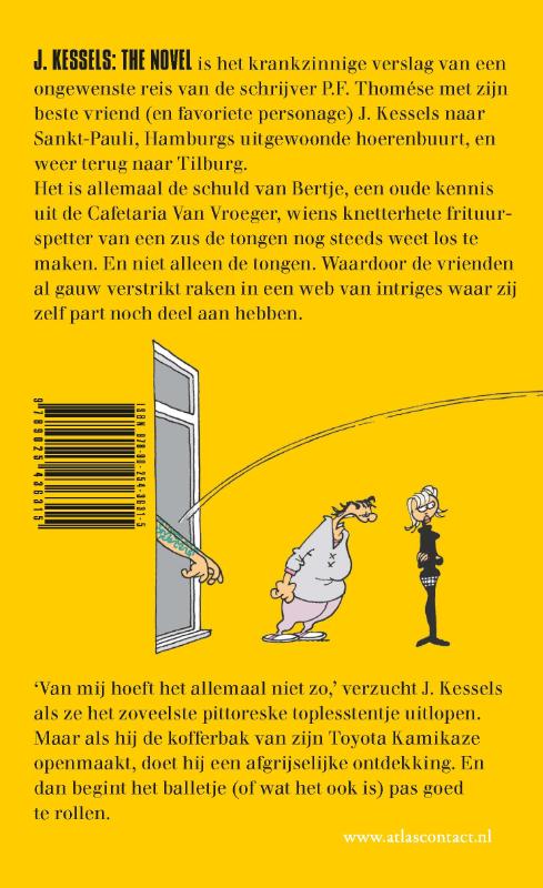 J. Kessels: The Novel achterkant
