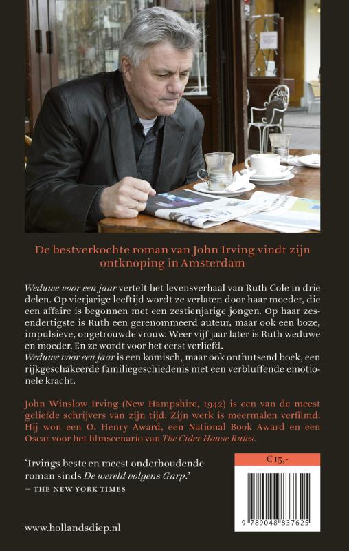 Weduwe voor een jaar achterkant