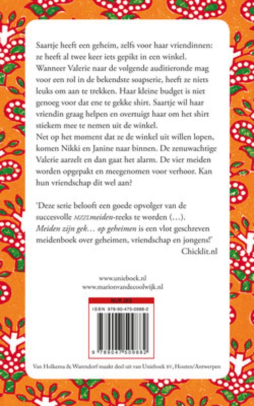 Meiden Zijn Gek...op Shoppen achterkant