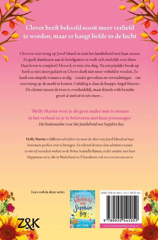 Een gouden gloed over Ruby Falls / Zussen van Jewel Island / 2 achterkant