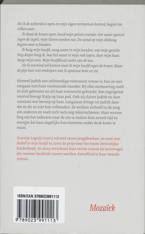 Kantelkind achterkant