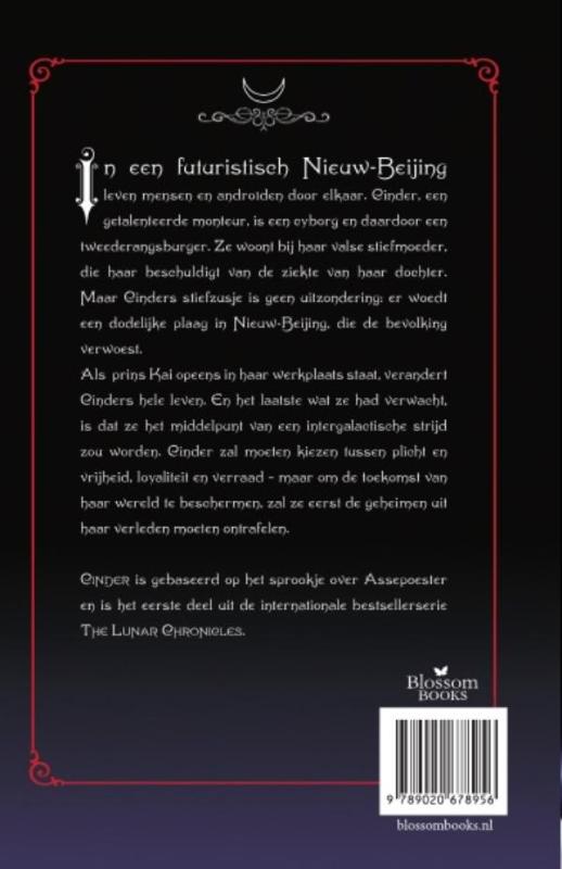 Cinder / The Lunar Chronicles / 1 achterkant