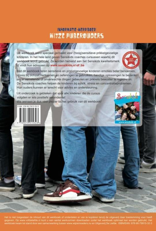 Wijze Ouders/HS Kids  -   Wijze puberouders achterkant