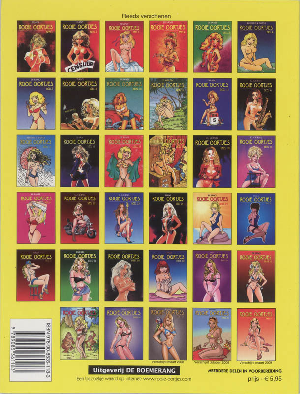 Rooie Oortjes 14. achterkant