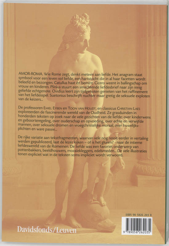 Amor Roma Liefde En Erotiek In Rome achterkant