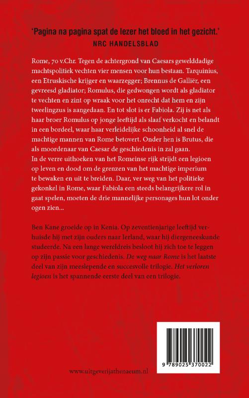 Het verloren legioen achterkant