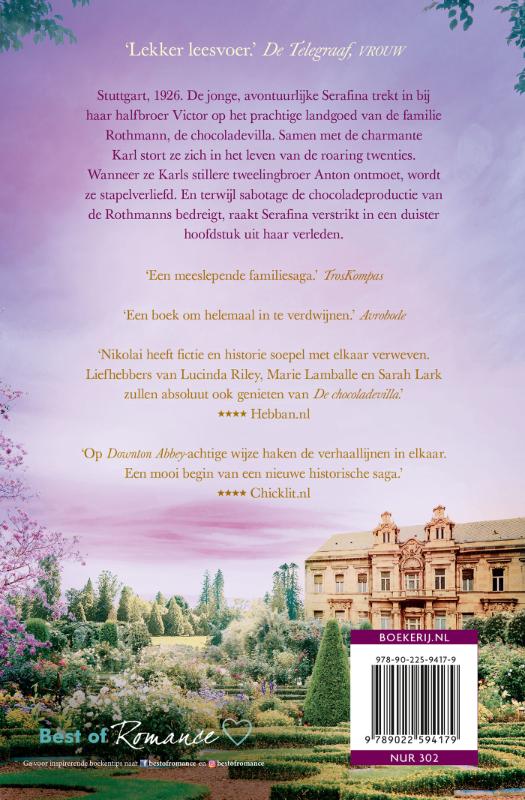 Gouden jaren / Chocoladevilla / 2 achterkant